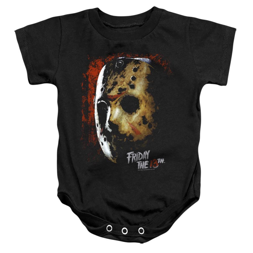Friday The 13th Mask Of Death Infant's Cotton SS Snapsuit