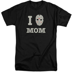 Friday The 13th Mommas Boy Men's 18/1 Tall Cotton Short-Sleeve T-Shirt
