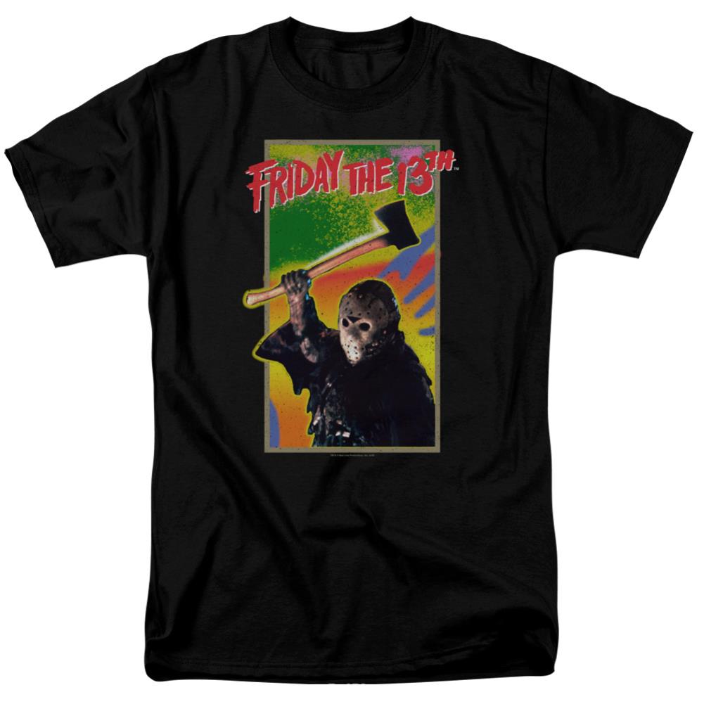Friday The 13th Retro Game Men's 18/1 Cotton Short-Sleeve T-Shirt