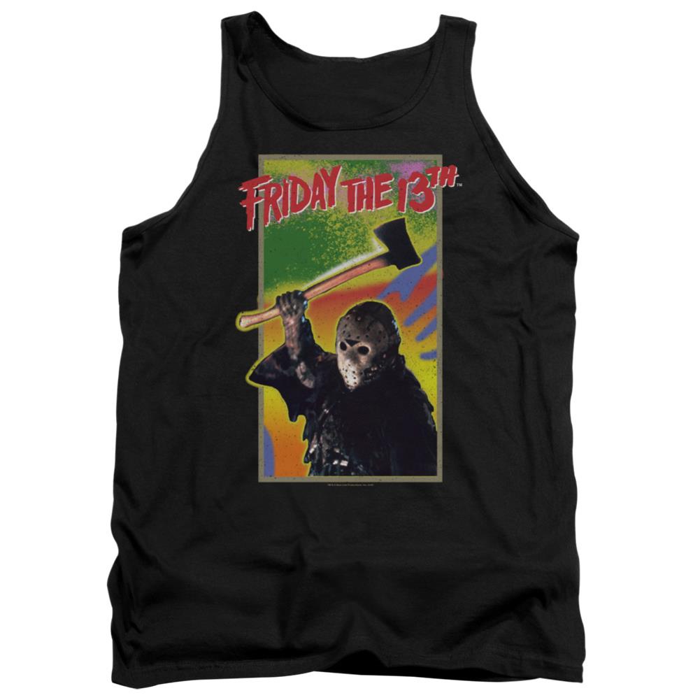 Friday The 13th Retro Game Men's 18/1 Cotton Tank Top