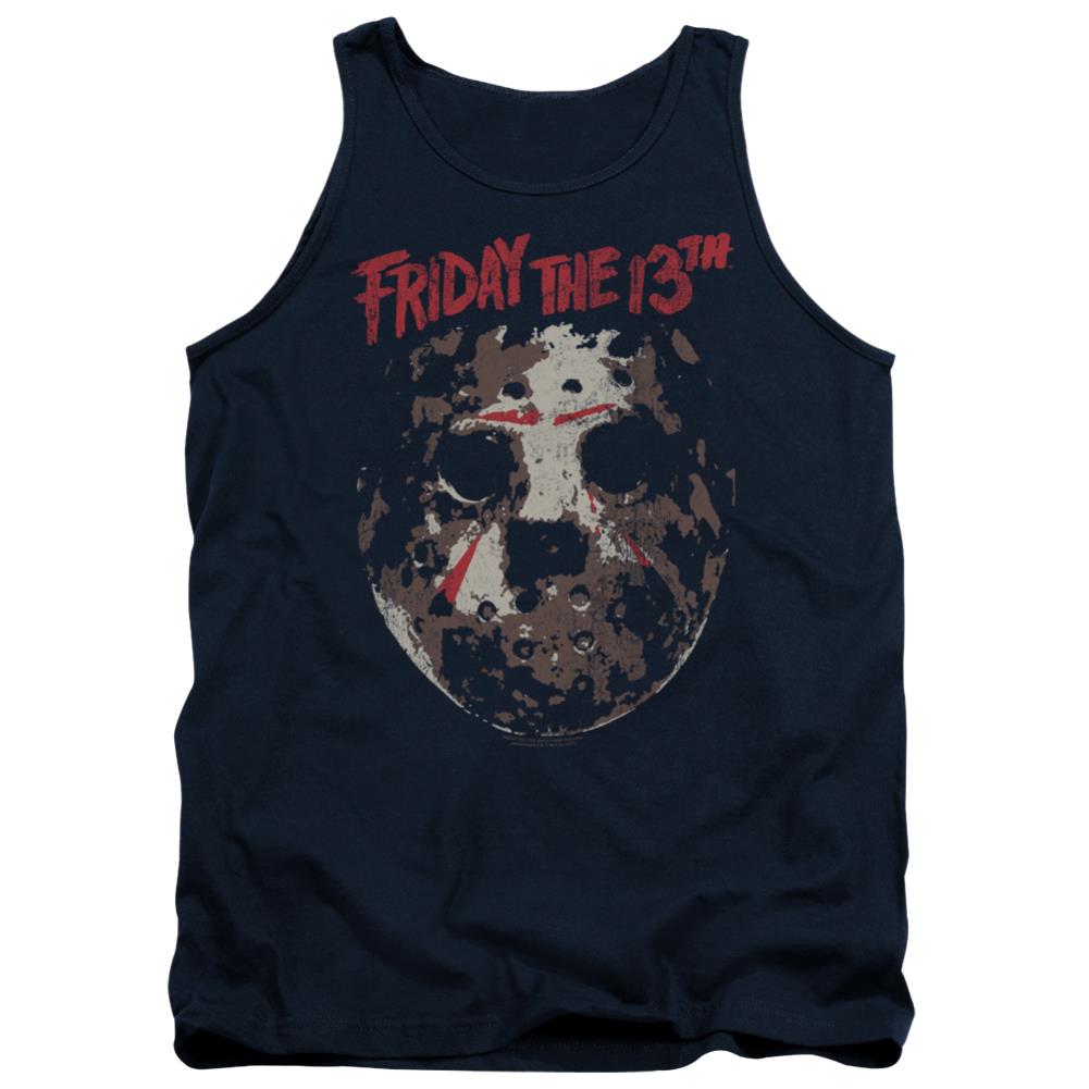 Friday The 13th Rough Mask Men's 18/1 Cotton Tank Top