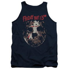 Friday The 13th Rough Mask Men's 18/1 Cotton Tank Top