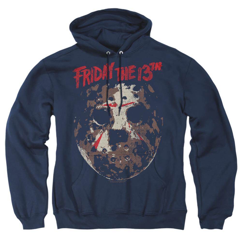 Friday The 13th Rough Mask Men's Pull-Over 75 25 Poly Hoodie