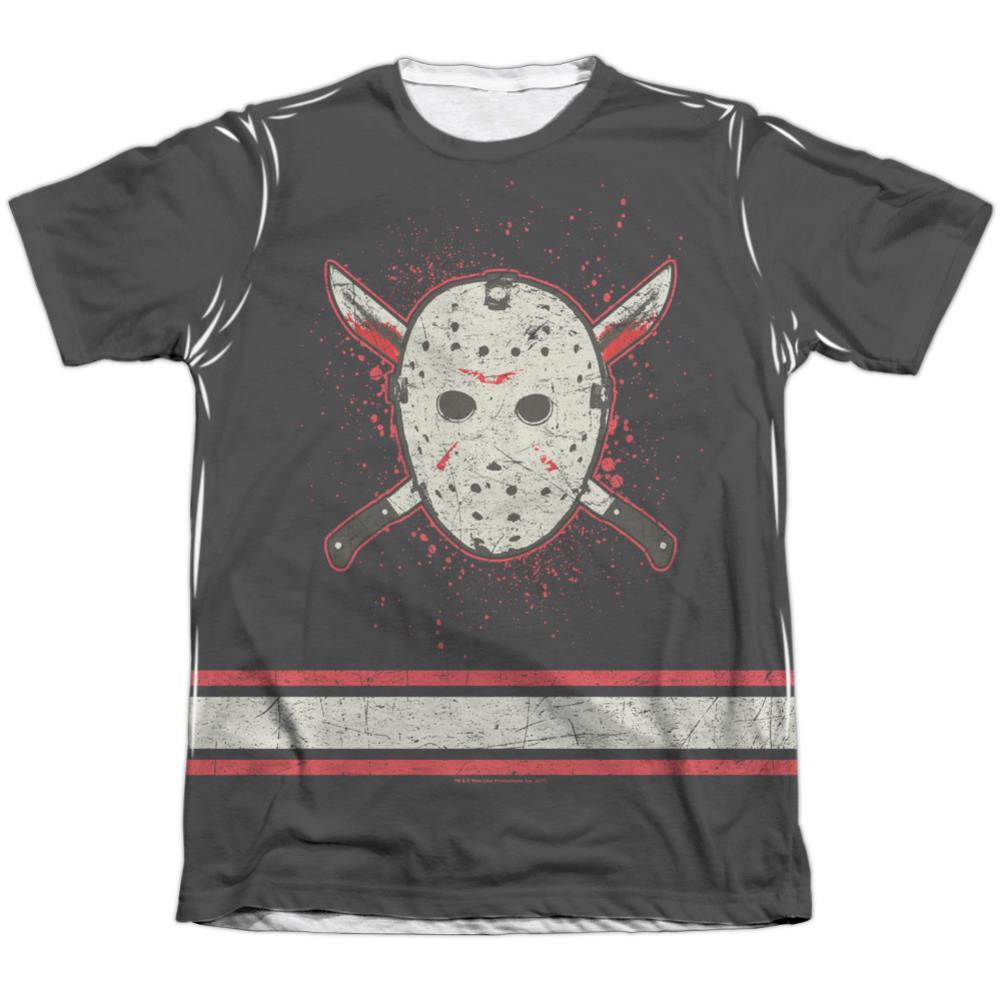 Friday The 13th Voorhees Jersey Men's Regular Fit Poly Cotton Short-Sleeve T-Shirt