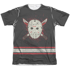 Friday The 13th Voorhees Jersey Men's Regular Fit Poly Cotton Short-Sleeve T-Shirt