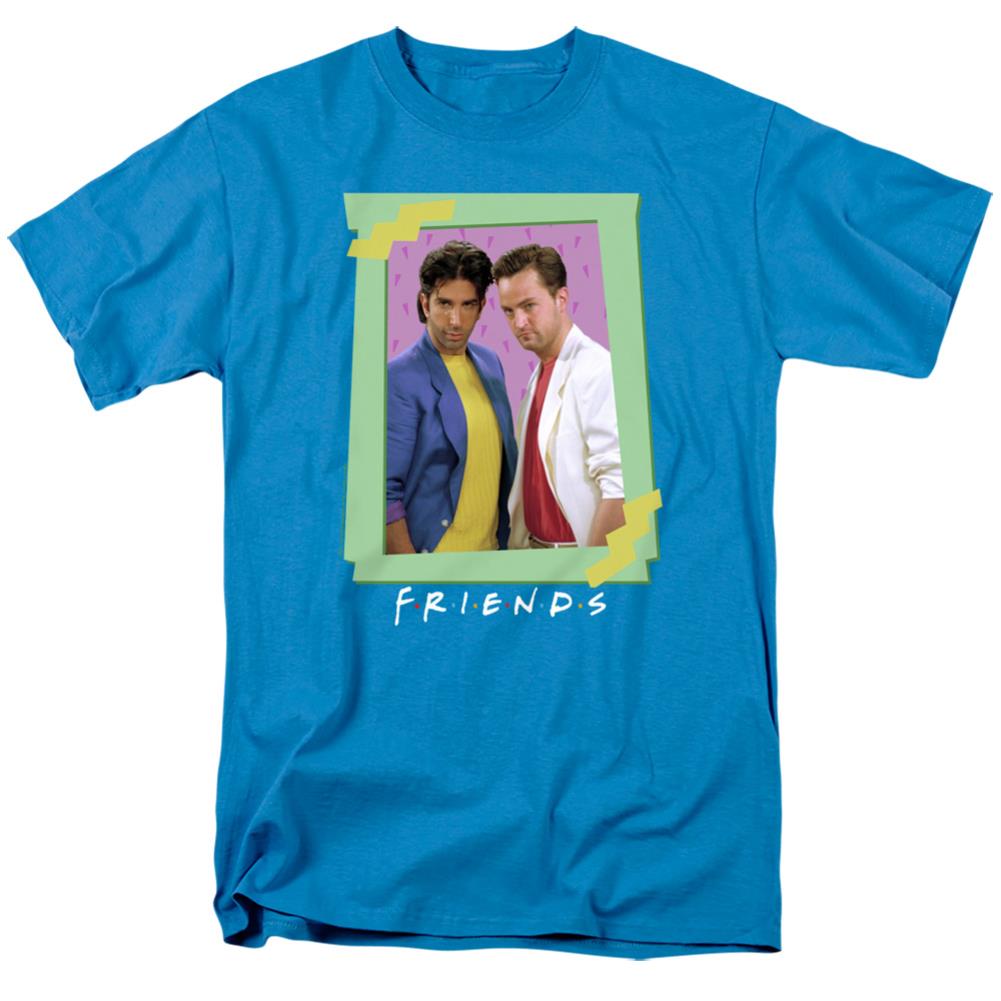 Friends 80S Flashback Men's 18/1 Cotton Short-Sleeve T-Shirt