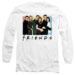 Friends Cast Logo Men's 18/1 Cotton Long-Sleeve T-Shirt