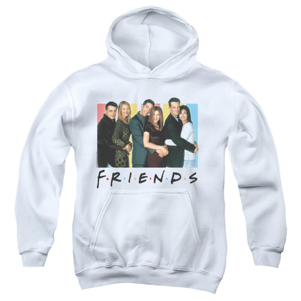 Friends Cast Logo Youth Cotton Poly Pull-Over Hoodie
