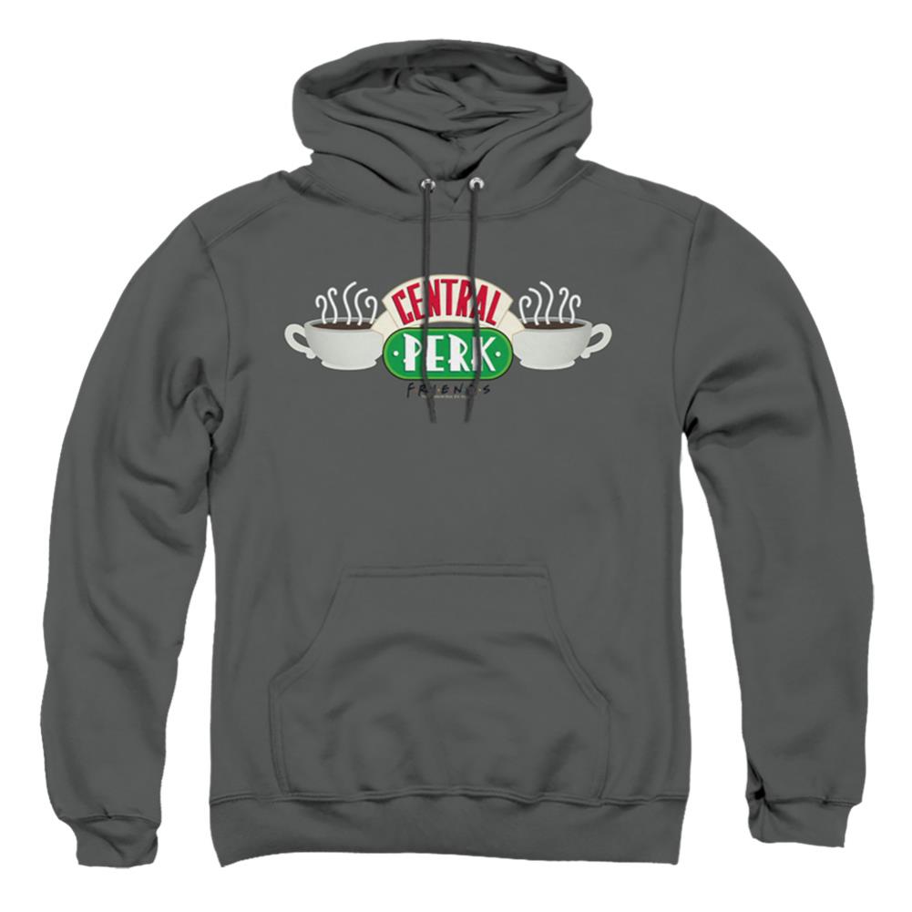 Friends Central Perk Logo Men's Pull-Over 75 25 Poly Hoodie