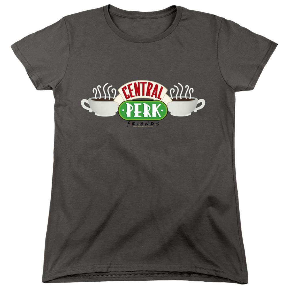Friends Central Perk Logo Women's 18/1 Cotton Short-Sleeve T-Shirt