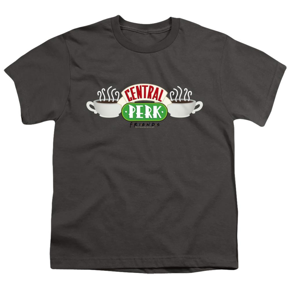 Friends Central Perk Logo Youth 18/1 100% Cotton Short-Sleeve T-Shirt