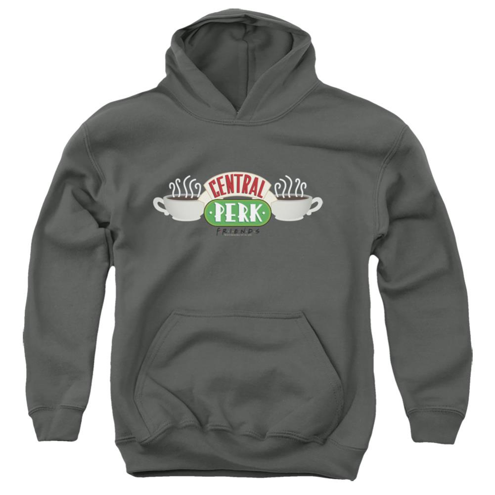Friends Central Perk Logo Youth Cotton Poly Pull-Over Hoodie