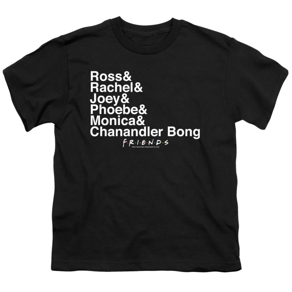 Friends Chanandler Bong Youth 18/1 100% Cotton Short-Sleeve T-Shirt