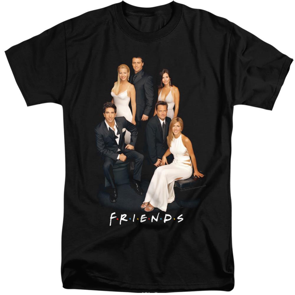 Friends Classy Men's 18/1 Tall Cotton Short-Sleeve T-Shirt