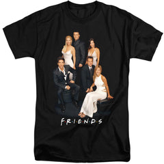 Friends Classy Men's 18/1 Tall Cotton Short-Sleeve T-Shirt