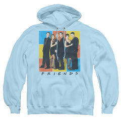 Friends Color Block Of Friends Men's Pull-Over 75 25 Poly Hoodie