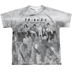 Friends Friends Lunch Break Youth Regular Fit Poly Short-Sleeve T-Shirt