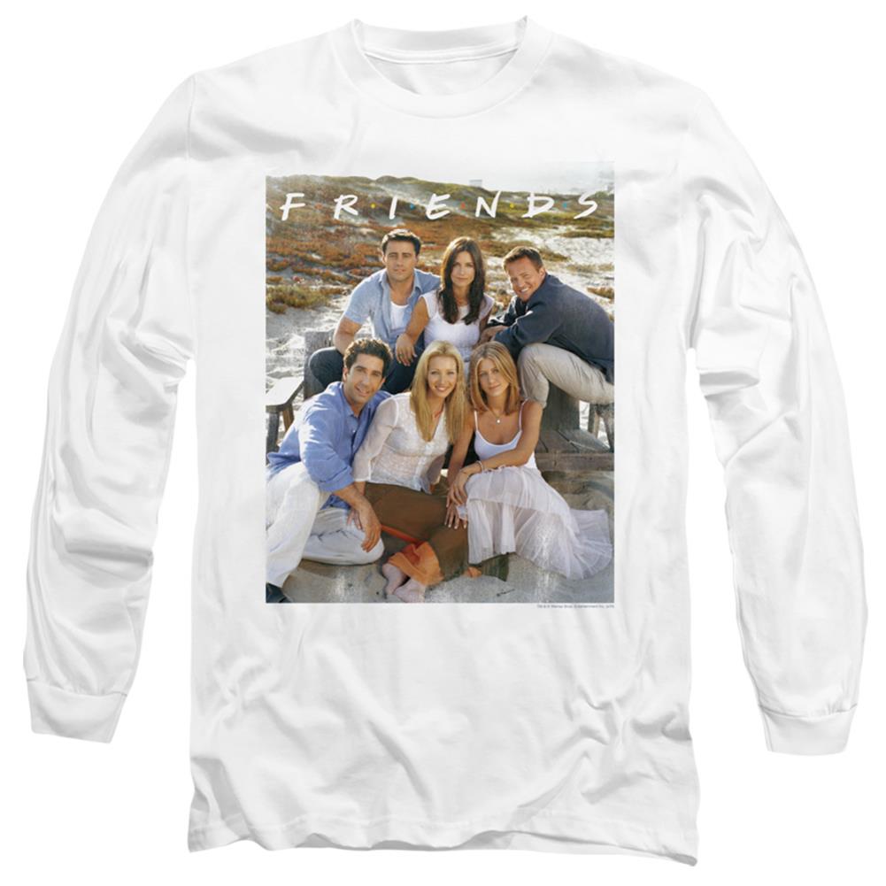 Friends Life's A Beach Men's 18/1 Cotton Long-Sleeve T-Shirt