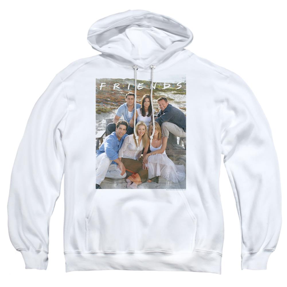 Friends Life's A Beach Men's Pull-Over 75 25 Poly Hoodie