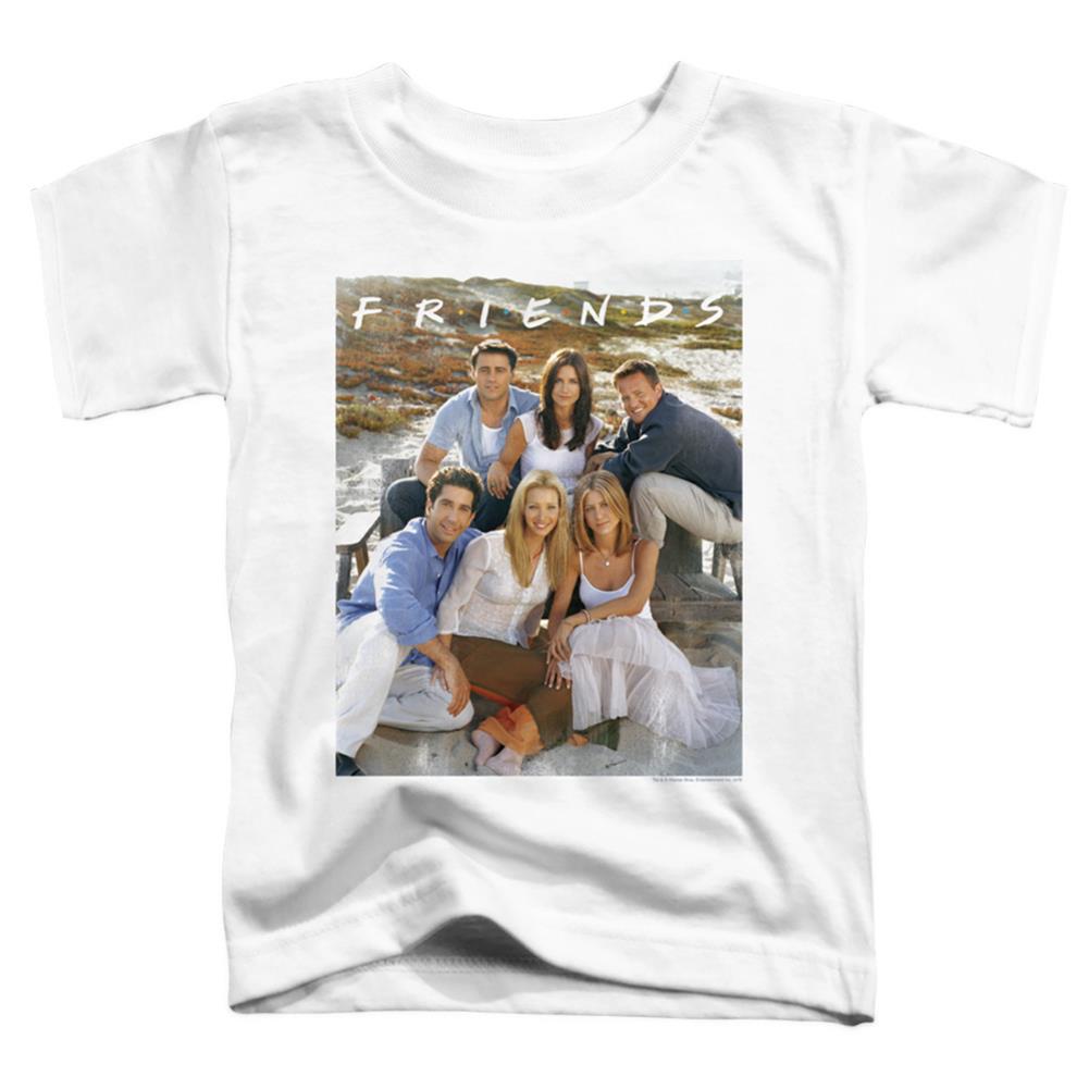 Friends Life's A Beach Toddler 18/1 Cotton Short-Sleeve T-Shirt