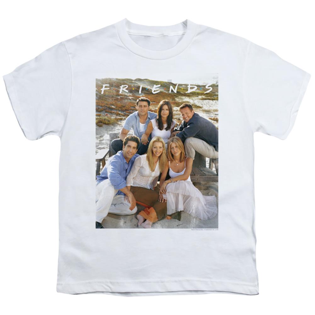 Friends Life's A Beach Youth 18/1 100% Cotton Short-Sleeve T-Shirt