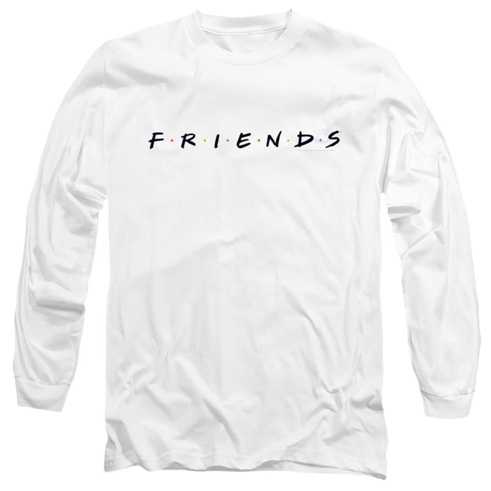 Friends Logo Men's 18/1 Cotton Long-Sleeve T-Shirt