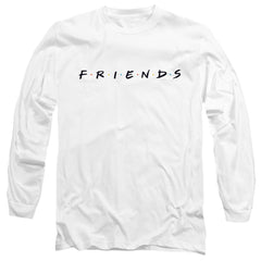 Friends Logo Men's 18/1 Cotton Long-Sleeve T-Shirt