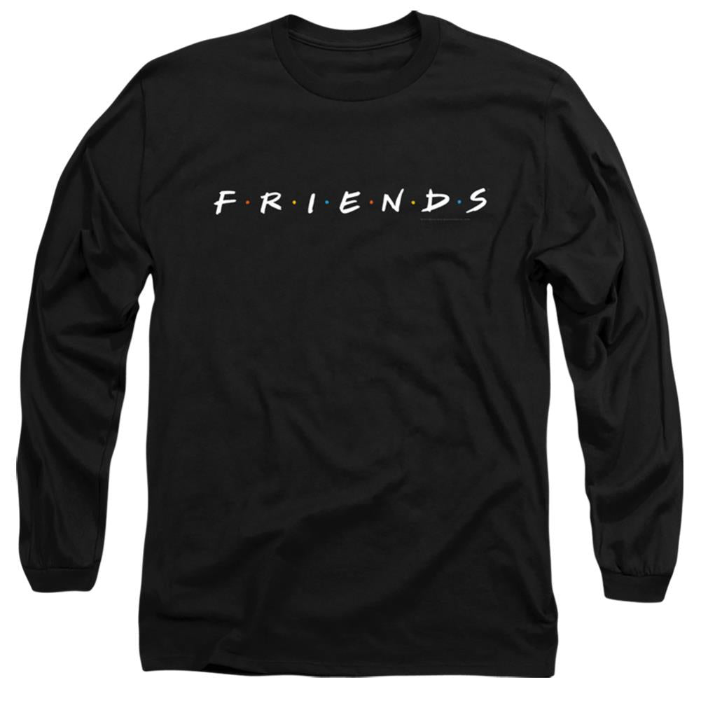 Friends Logo Men's 18/1 Cotton Long-Sleeve T-Shirt