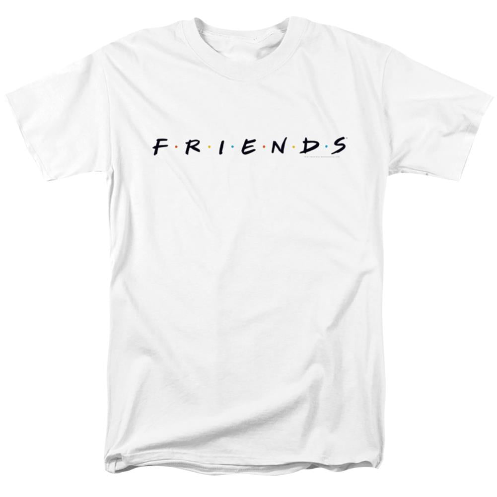Friends Logo Men's 18/1 Cotton Short-Sleeve T-Shirt