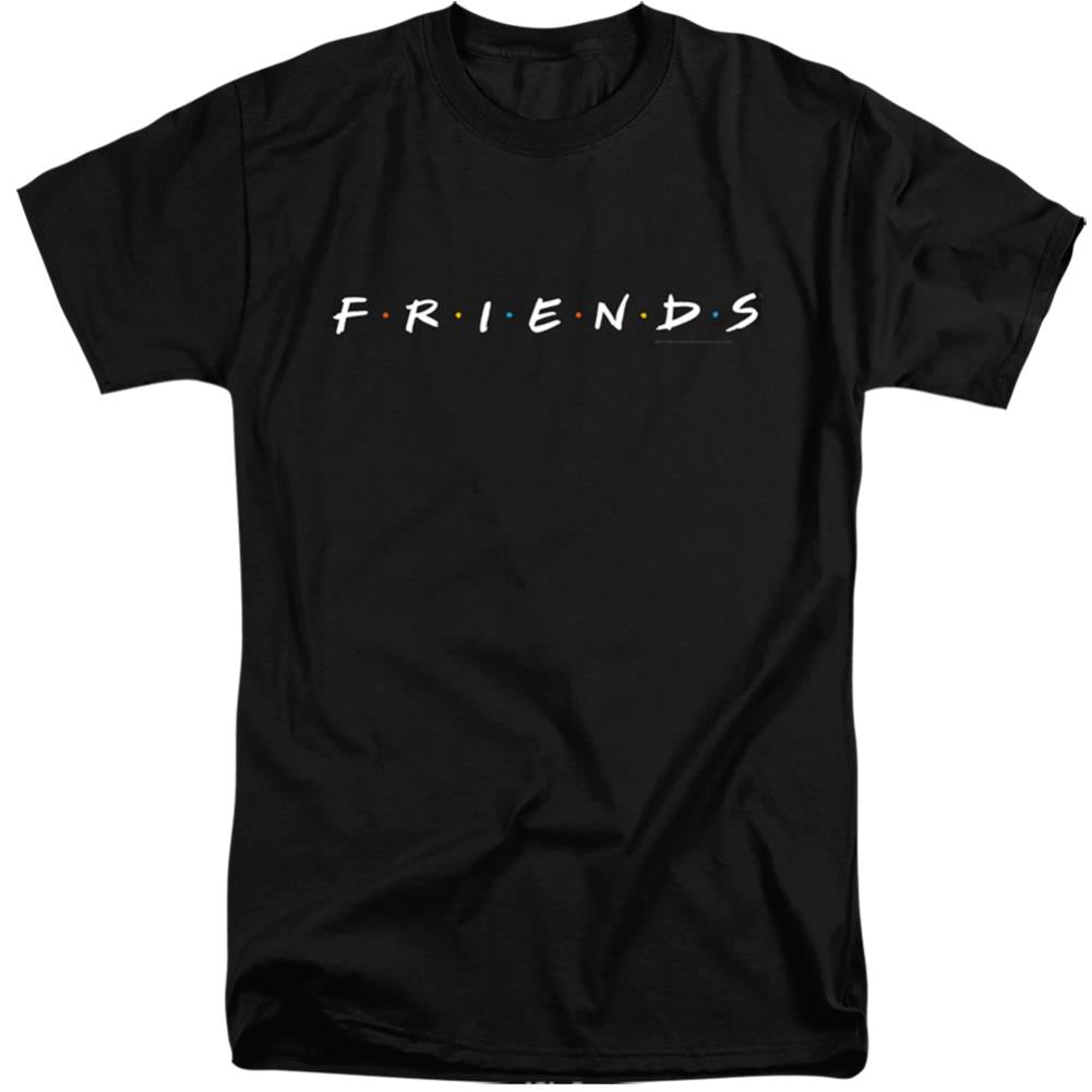 Friends Logo Men's 18/1 Tall Cotton Short-Sleeve T-Shirt