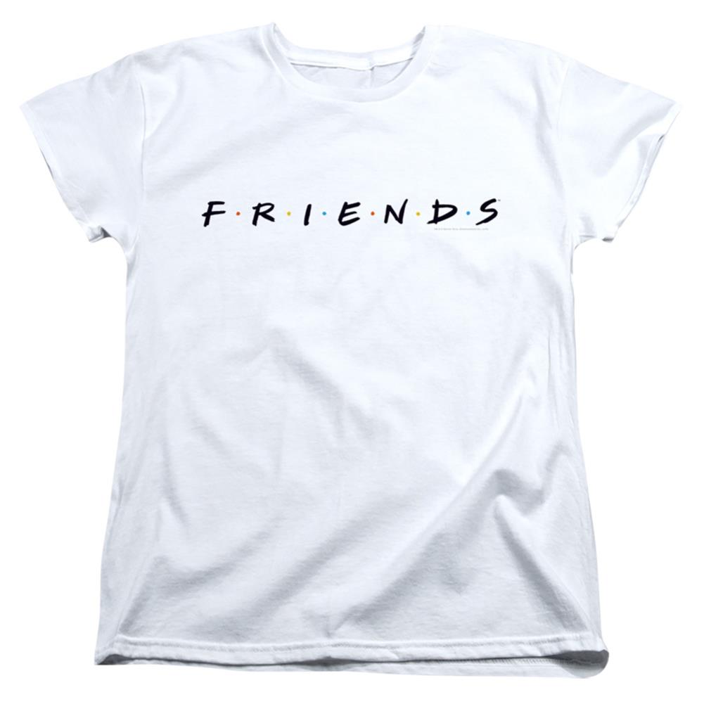 Friends Logo Women's 18/1 Cotton Short-Sleeve T-Shirt
