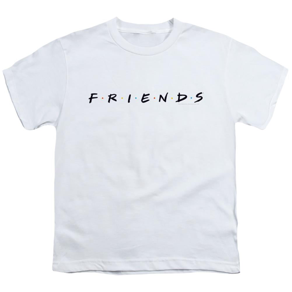 Friends Logo Youth 18/1 100% Cotton Short-Sleeve T-Shirt