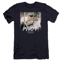 Friends Pivot Men's Ultra-Soft 30/1 Cotton Slim Short-Sleeve T-Shirt