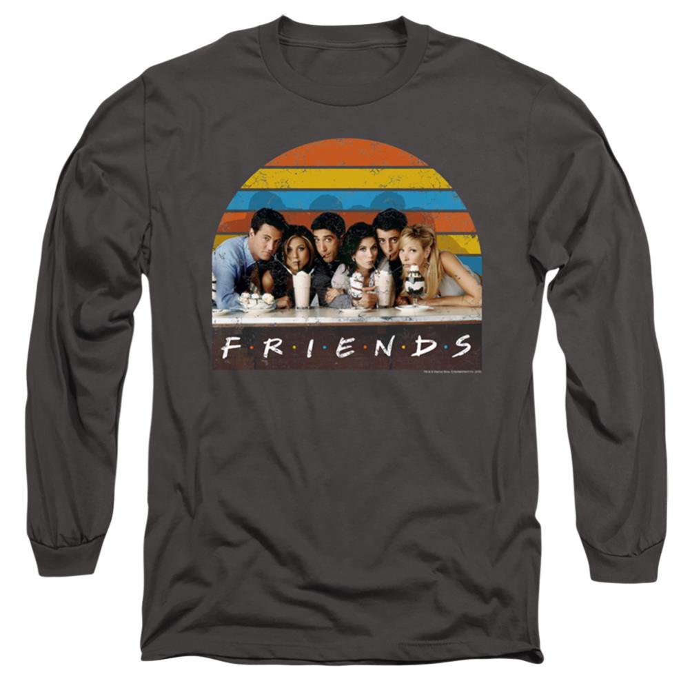 Friends Soda Fountain Men's 18/1 Cotton Long-Sleeve T-Shirt