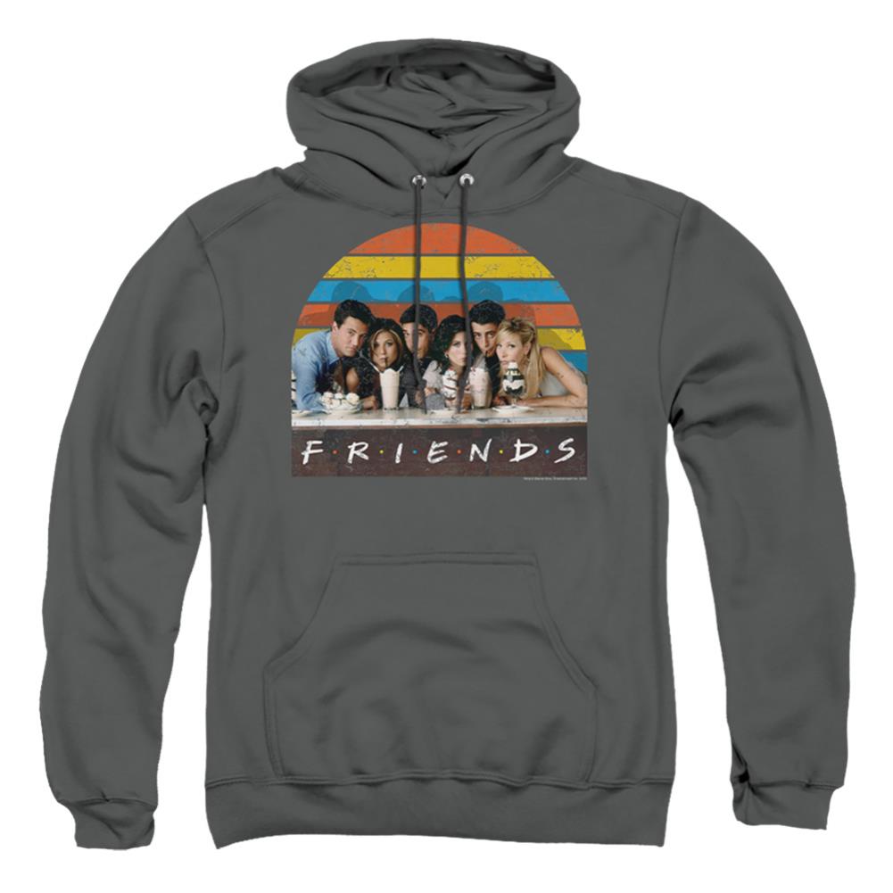 Friends Soda Fountain Men's Pull-Over 75 25 Poly Hoodie