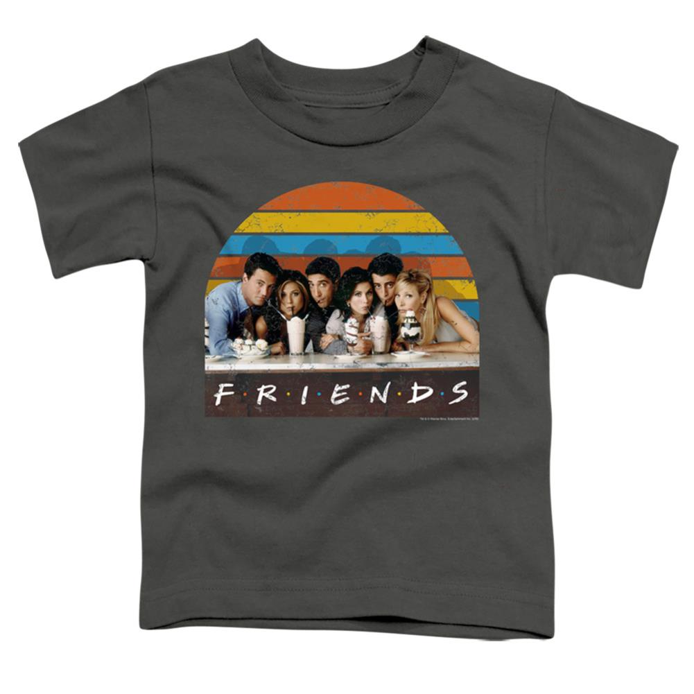 Friends Soda Fountain Toddler 18/1 Cotton Short-Sleeve T-Shirt