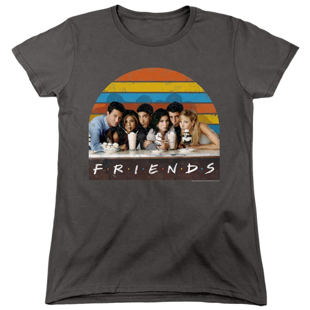 Friends Soda Fountain Women's 18/1 Cotton Short-Sleeve T-Shirt