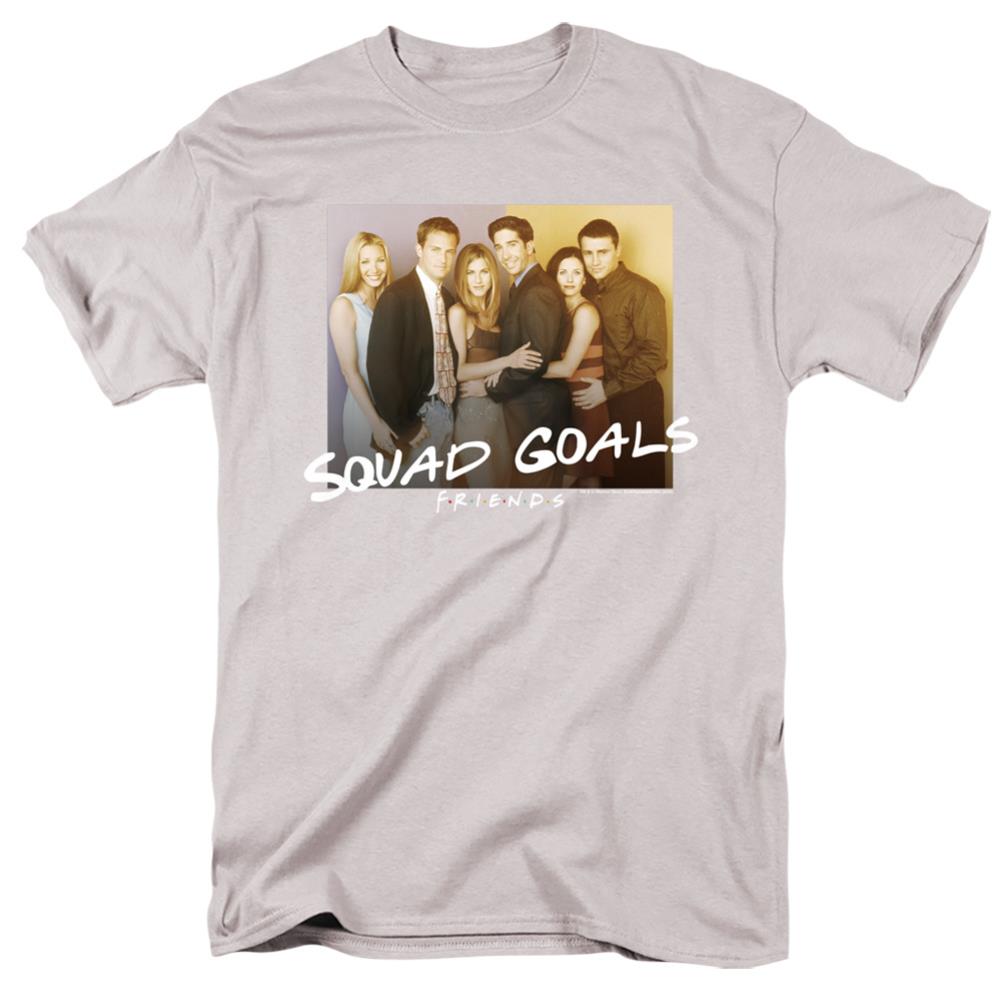 Friends Squad Goals Men's 18/1 Cotton Short-Sleeve T-Shirt