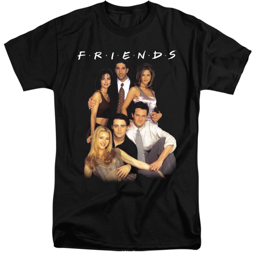 Friends Stand Together Men's 18/1 Tall Cotton Short-Sleeve T-Shirt