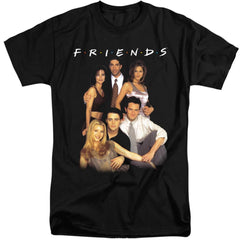 Friends Stand Together Men's 18/1 Tall Cotton Short-Sleeve T-Shirt