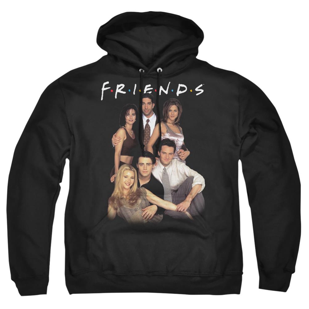 Friends Stand Together Men's Pull-Over 75 25 Poly Hoodie