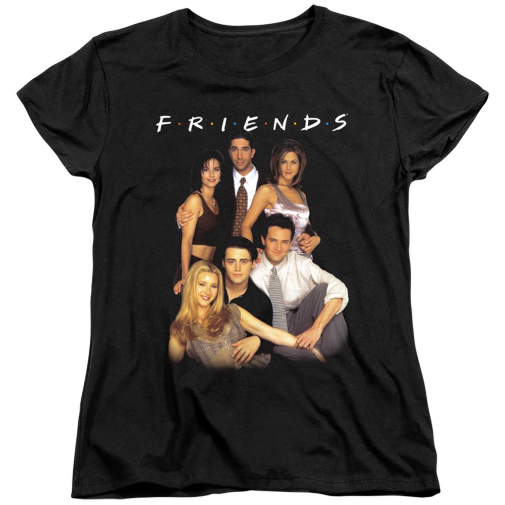 Friends Stand Together Women's 18/1 Cotton Short-Sleeve T-Shirt
