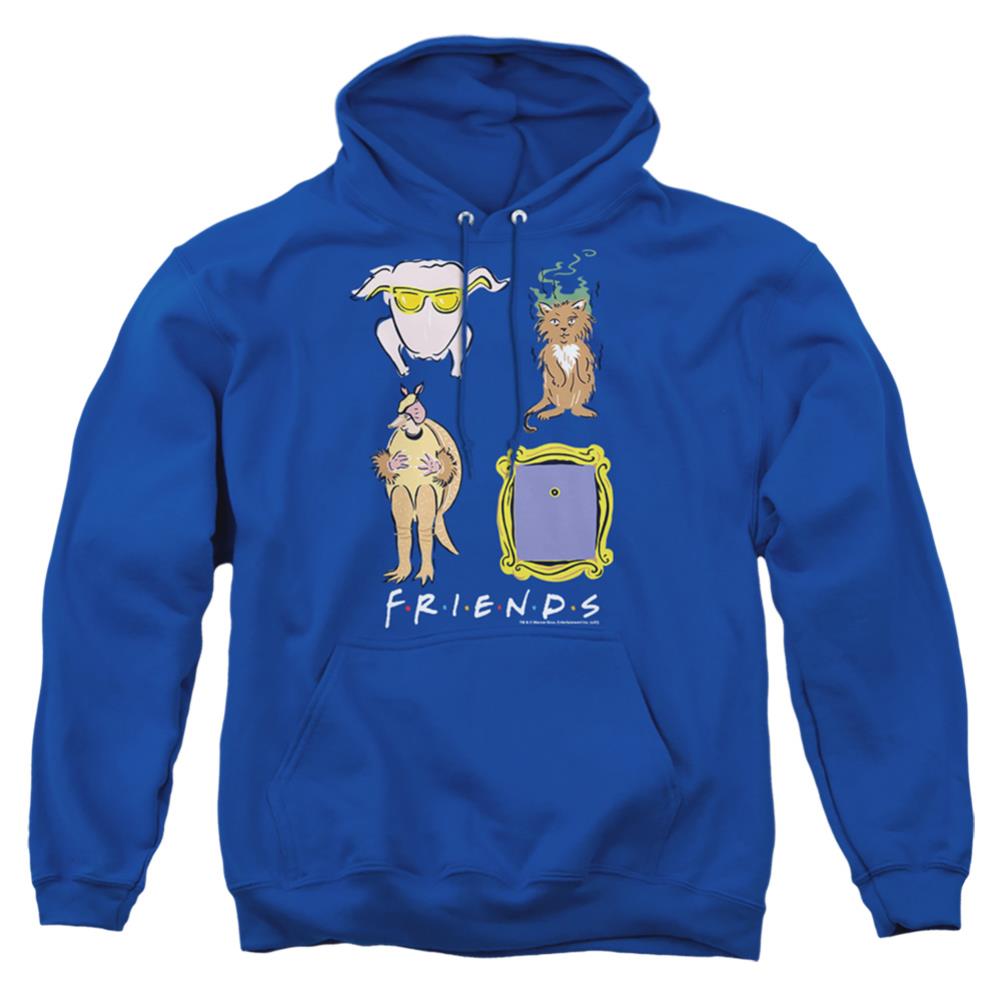 Friends Sybmols Men's Pull-Over 75 25 Poly Hoodie