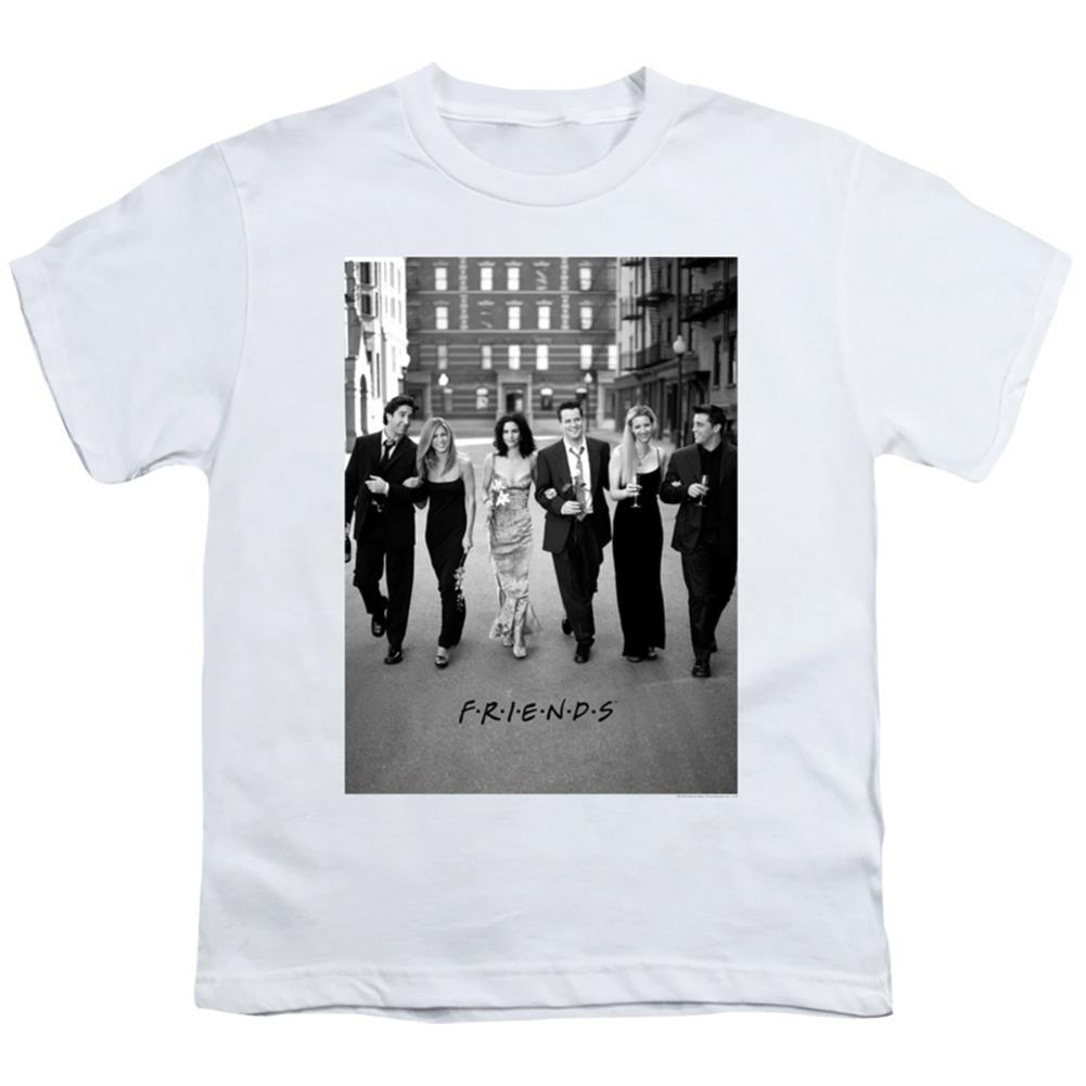 Friends Walk The Streets Youth 18/1 100% Cotton Short-Sleeve T-Shirt