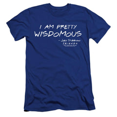 Friends Wisdomous Men's Ultra-Soft 30/1 Cotton Slim Short-Sleeve T-Shirt