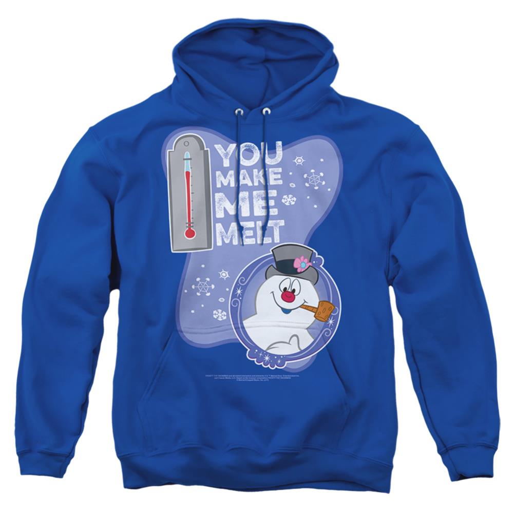 Frosty The Snowman Melt Men's Pull-Over 75 25 Poly Hoodie