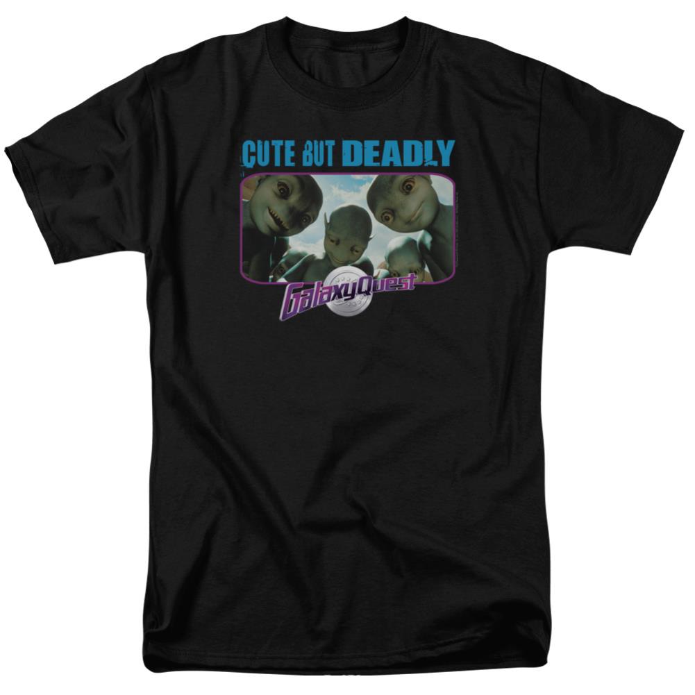 Galaxy Quest Cute But Deadly Men's 18/1 Cotton Short-Sleeve T-Shirt