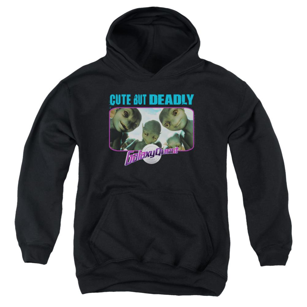 Galaxy Quest Cute But Deadly Youth Cotton Poly Pull-Over Hoodie