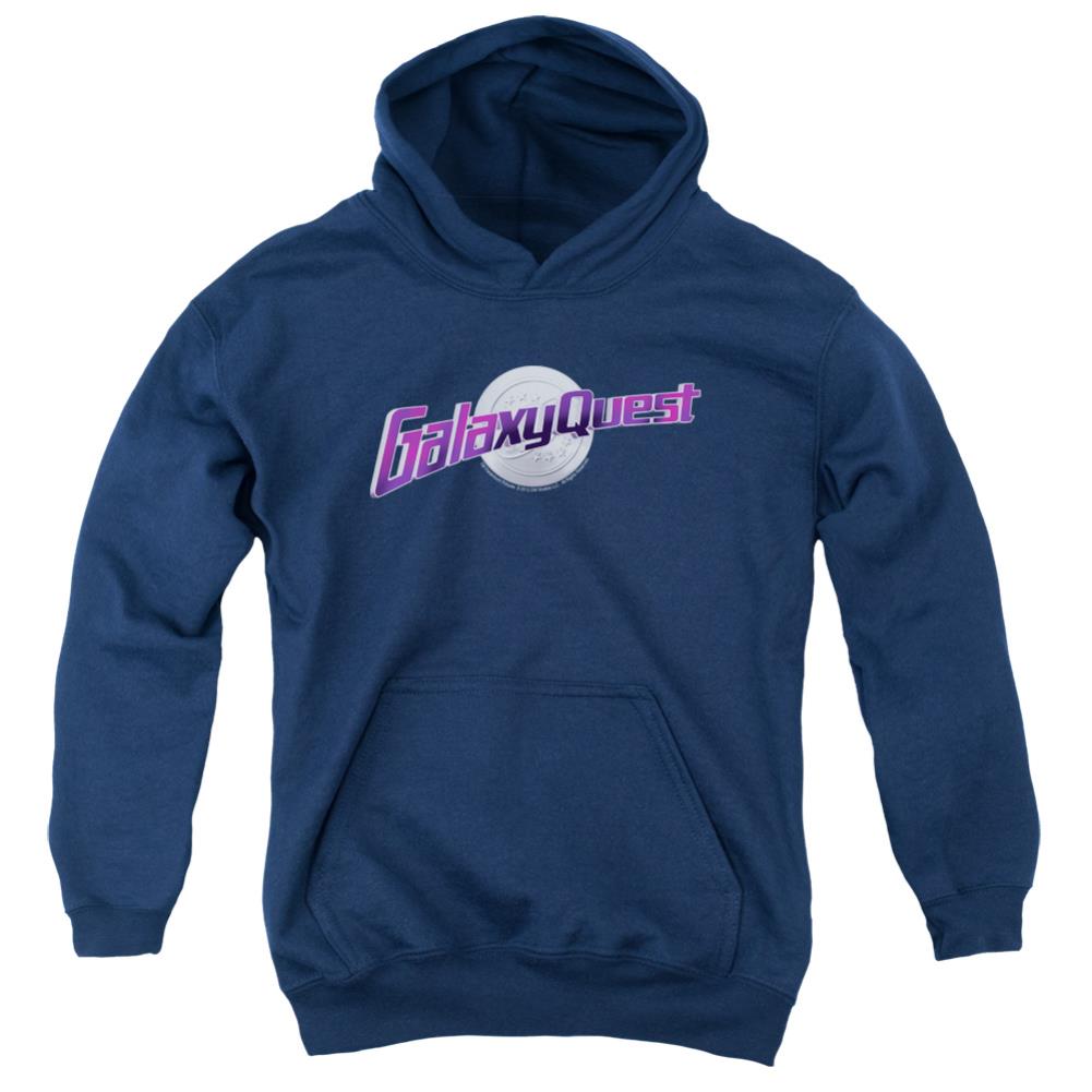 Galaxy Quest Logo Youth Cotton Poly Pull-Over Hoodie