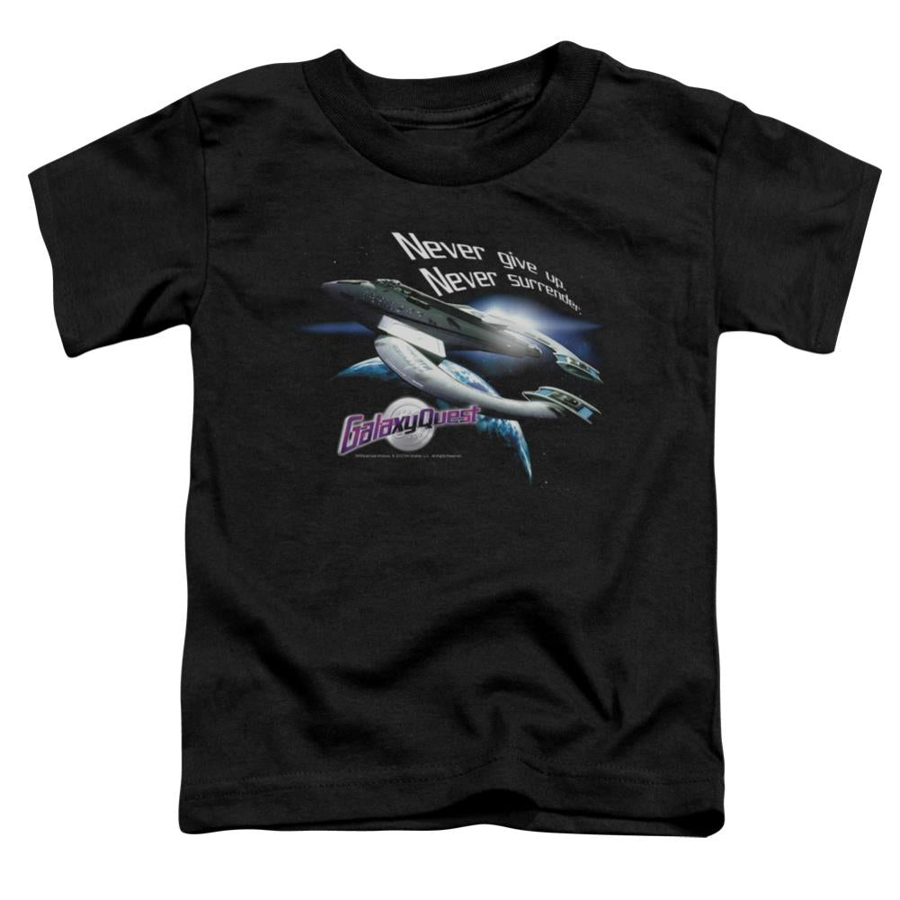 Galaxy Quest Never Surrender Toddler 18/1 Cotton Short-Sleeve T-Shirt